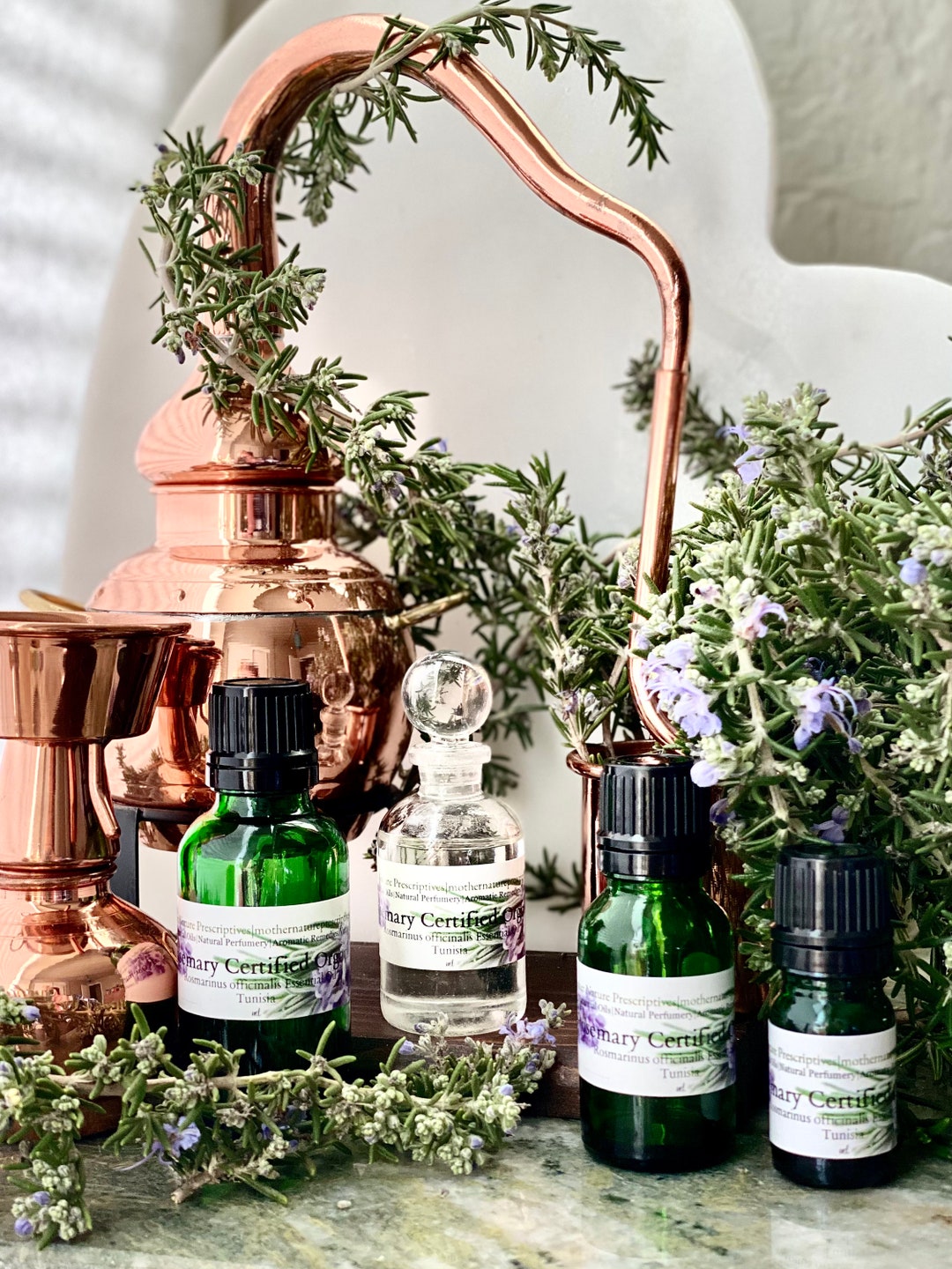 Rosemary Essential Oil Tunisia Certified Organic Rosmarinus Officinalis