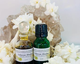 Tuberose Absolute Oil Polianthes Tuberosa India Unverdünnter Honig