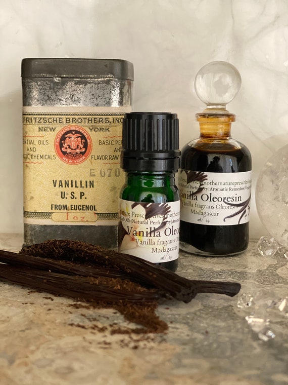 Therapeutic Grade Stress Relief Vanilla Oleoresin Essential Oil (10mL)