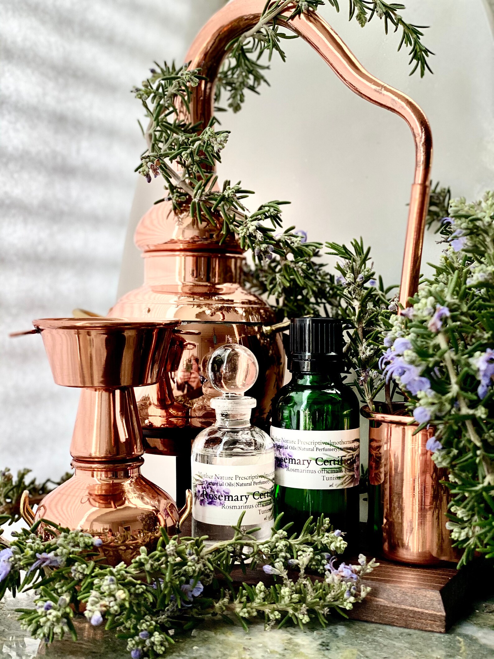 Rosemary Essential Oil Tunisia Certified Organic Rosmarinus Etsy