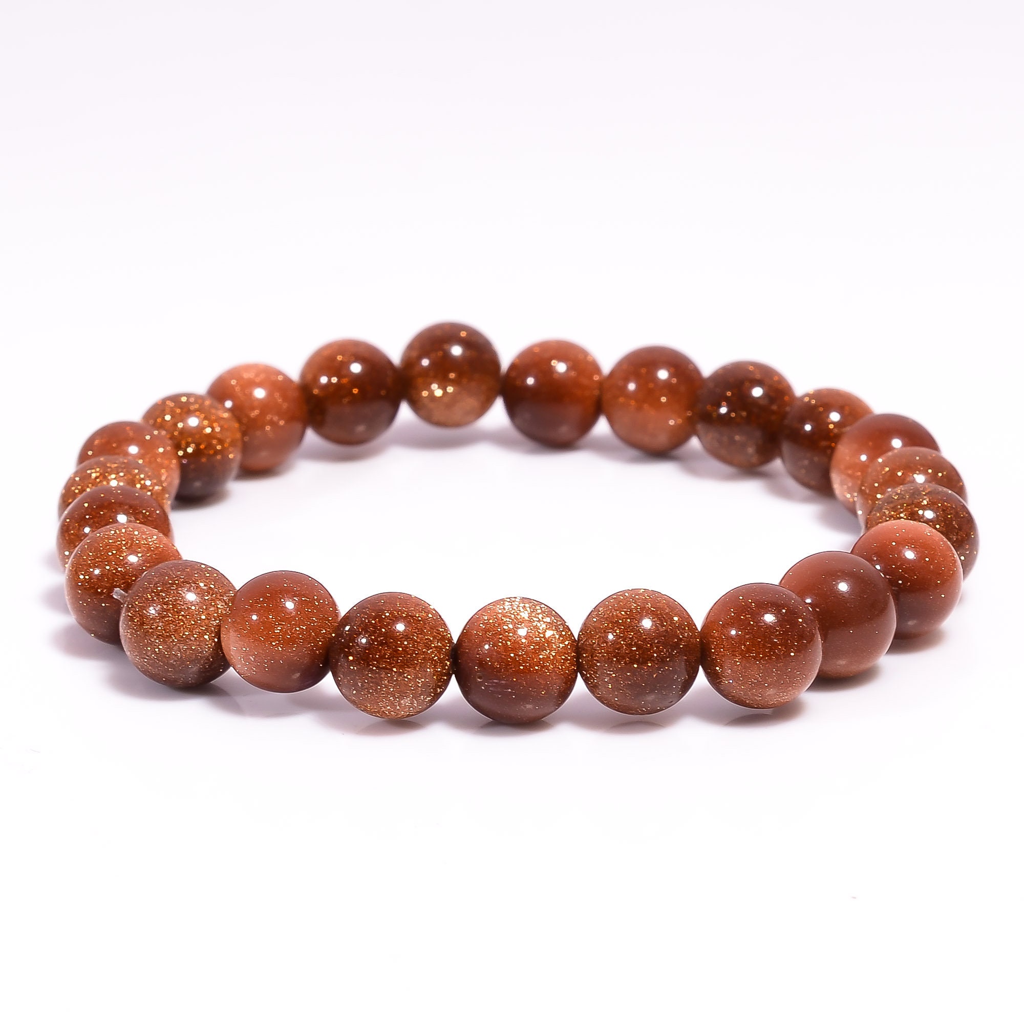 Stunning Gold Sandstone Bracelet Healing Crystal Bracelet Etsy 日本