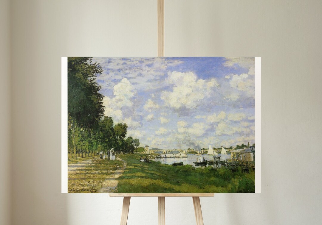 1art1 Poster Claude Monet Kunstdruck Bild - Der Garten Des Künstlers In