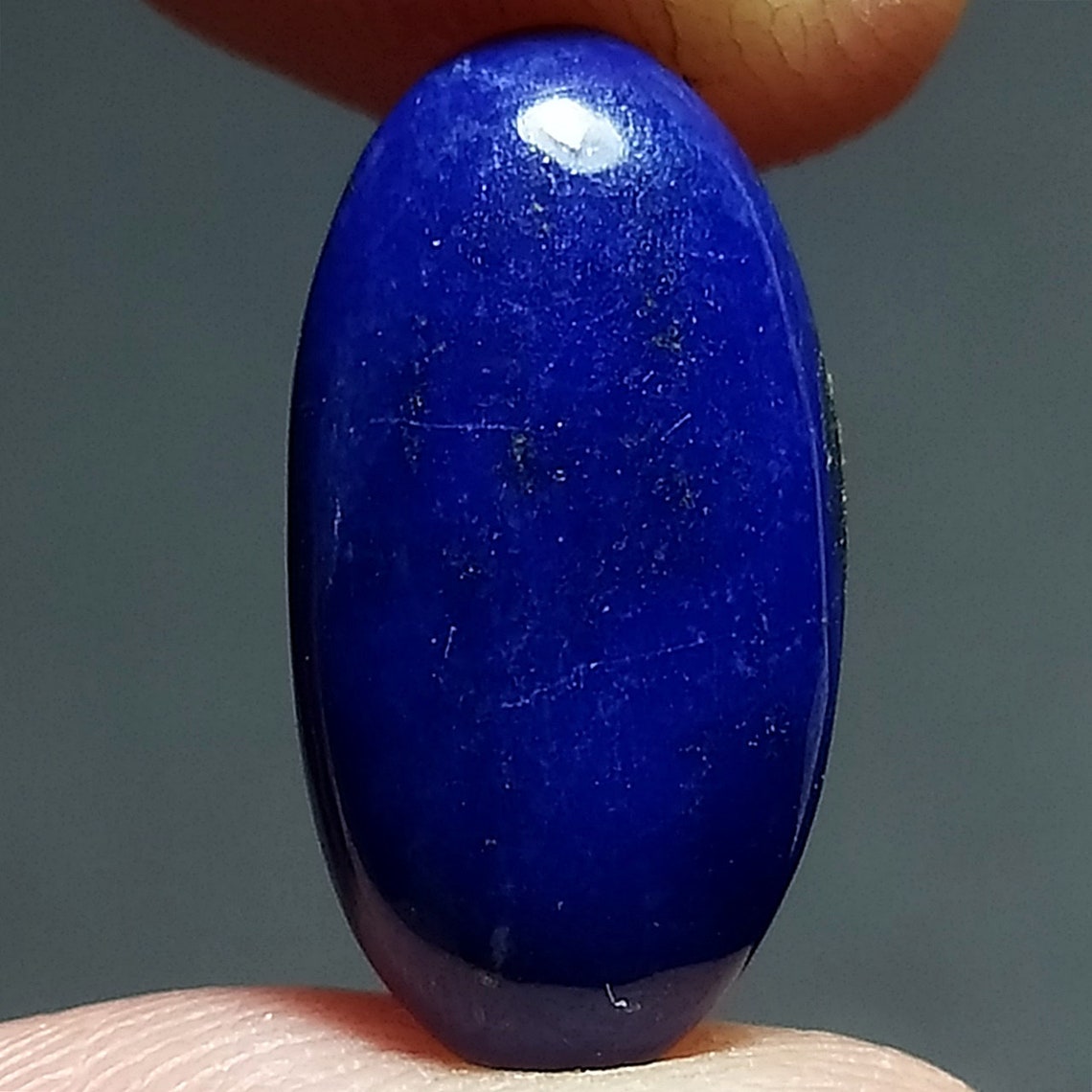 6ct Natural Top Blue Color Lapis Lazuli Cab 100 Natural Etsy