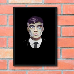 Peaky Blinders, Tommy Shelby, limited edition art print, gift, memorabilia, decor, poster, wall art