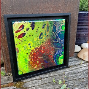 Abstraktes Acrylgemälde - &#39;Welcome to the Jungle&#39;