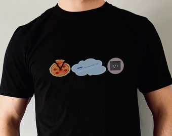 Mens Coder tee | Coder shirt | techie shirts | Nerdy Shirt for Men | Coding Cartoon Shirt | Gifts for coders | Gift for Boyfriend