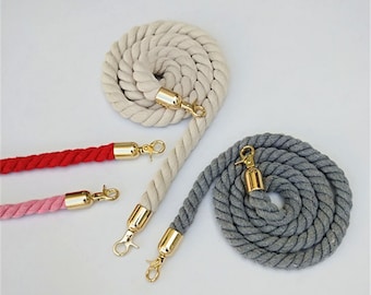1.6cm Width 120cm Long White Pink Cotton Rope String Purse Strap, Shoulder Bag Chain, Crossbody Chain Strap, Handbag Handle, Strap For Purse