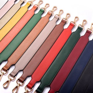 Ultra Thin 40cm Leather Short Strap replacement for Pochette