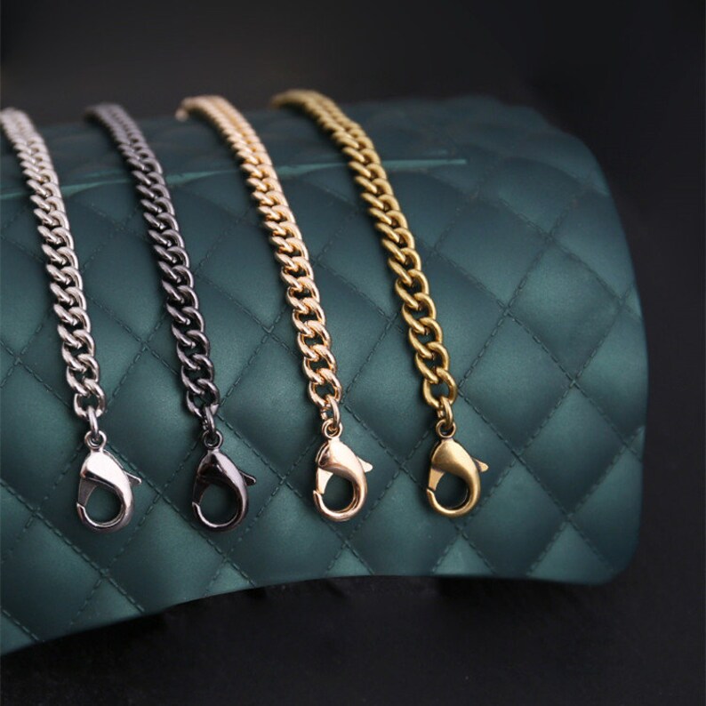 1 Store Pcs 7mm High Quality Metal Strap Bag Chain Purse online shop Handle