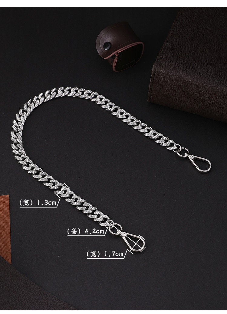 13mm High Quality Alloy Purse Chain Strap With Rhinestones, Bag Handle  Chain, New Crossbody Handbag Strap, Shoulder Clasps - Yahoo Shopping