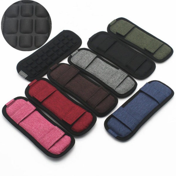 Top handle Protector, Strap Cover Case, Handbag Strap Pad, Upholstered Shoulder Pads, Slip Pressure Relief Shoulder Pad for Bag/Pouch/Clutch