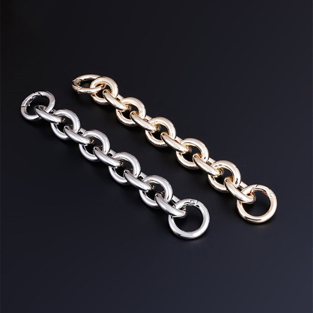 23MM High Quality Crossbody Purse Extension Chain, Alloy and Iron