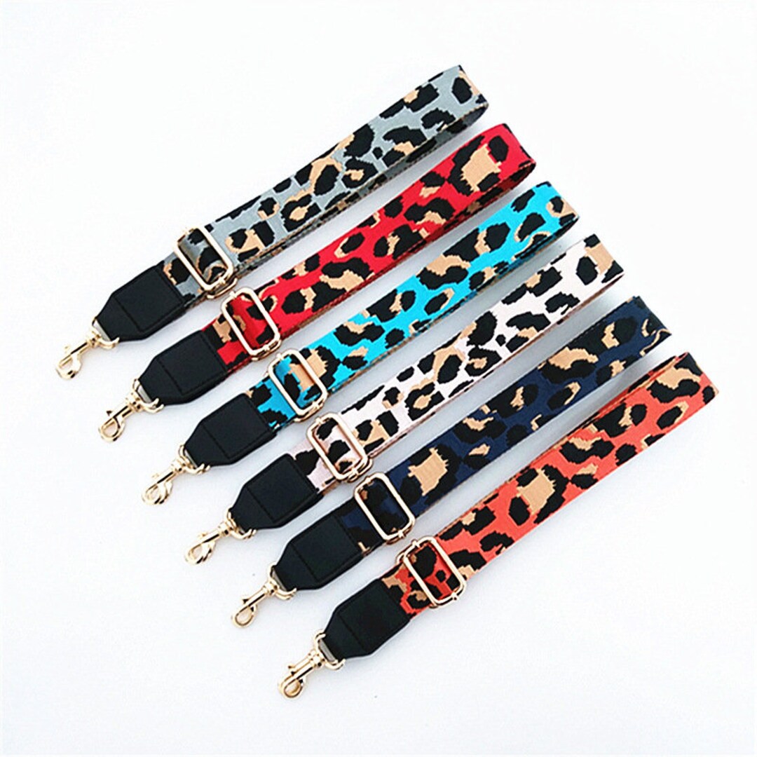 1.5 3.8CM Width, Adjustable 80-130cm Leopard Print Purse Strap Belt ...