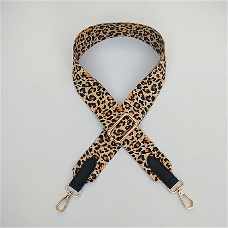 3.8cm Width Adjustable 130cm With Leather End Leopard Print - Etsy