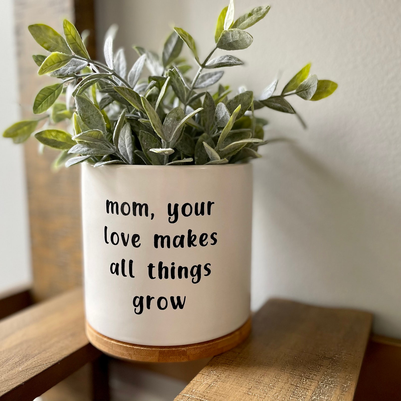 Mother's Day Planters 5 Inch Cute Plant Pots Funny Etsy