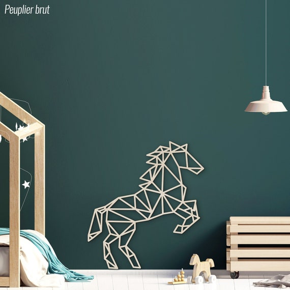 Tableau Cheval Chambre Fille