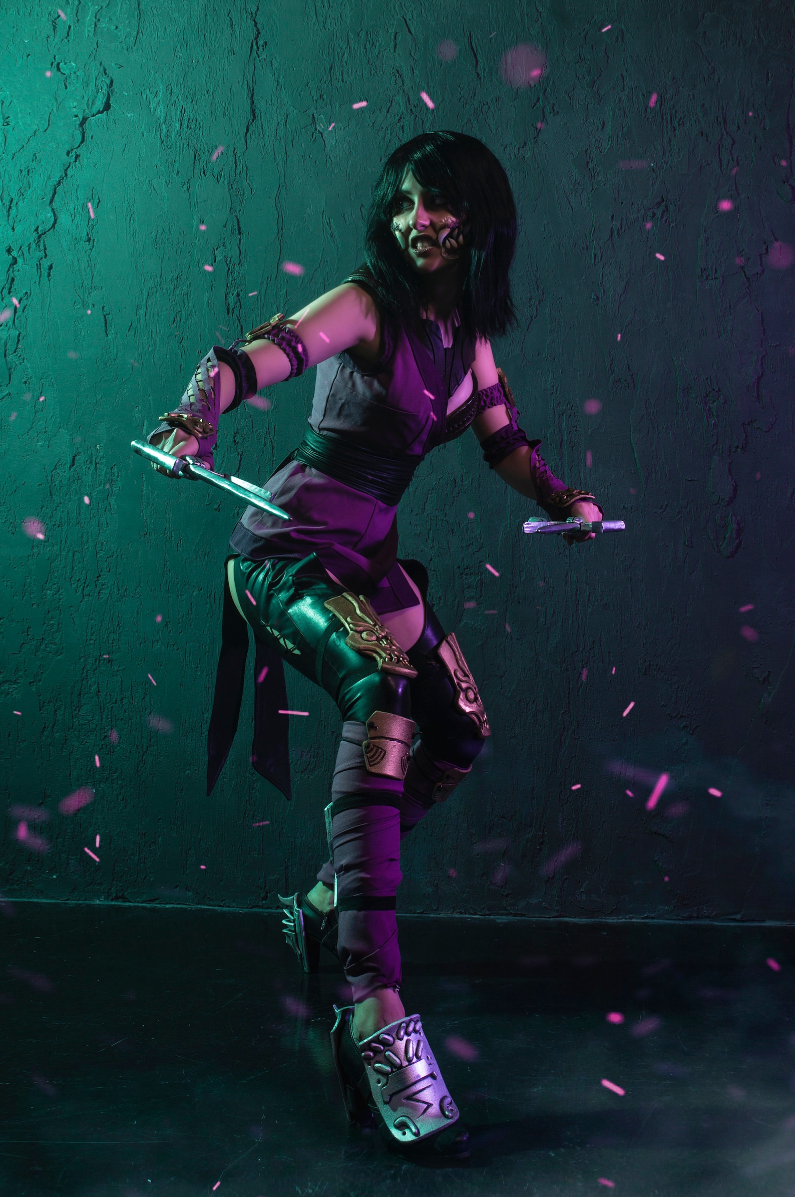 Mileena Mortal Kombat Cosplay. Full costume with wig weapon | Etsy