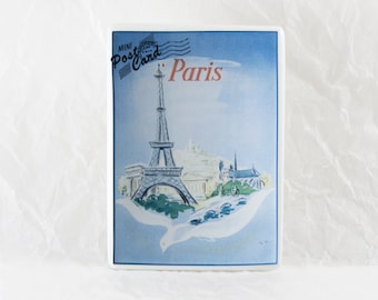 Paris Magnet, Paris France Vintage Advertising, Souvenir Eiffel Tower, Personalized Fridge Magnets, Best Firend Gifts, Cute Kitchen Decor