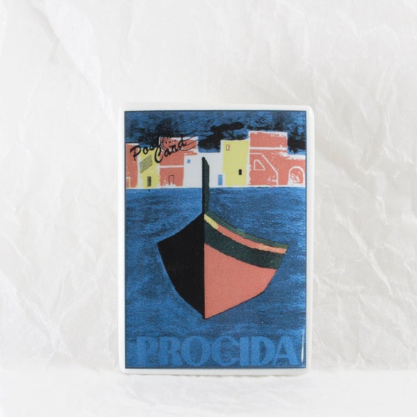 Procida 2022, Italian capital of culture, Italy Magnet, Mount of Procida Island Naples Italy Souvenir, Custom Fridge Magnets