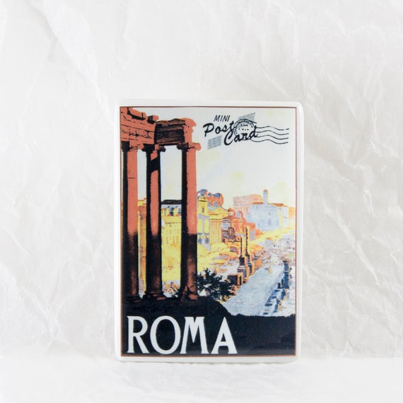Capri Italy Europe Vintage Travel Fridge Magnet Calamita da frigo