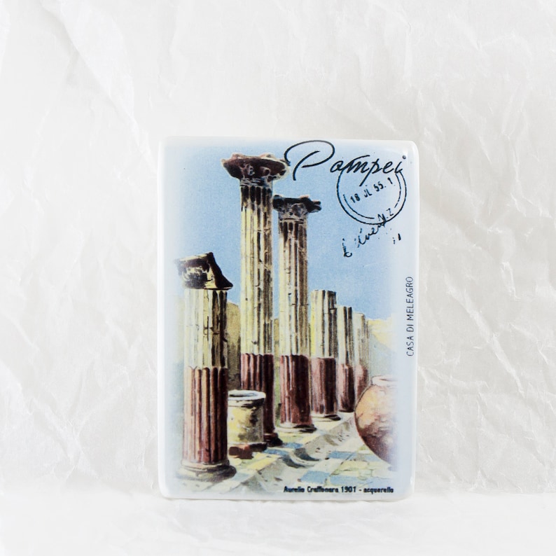 Pompeii Travel Souvenir, Meleagro House Fridge Souvenir