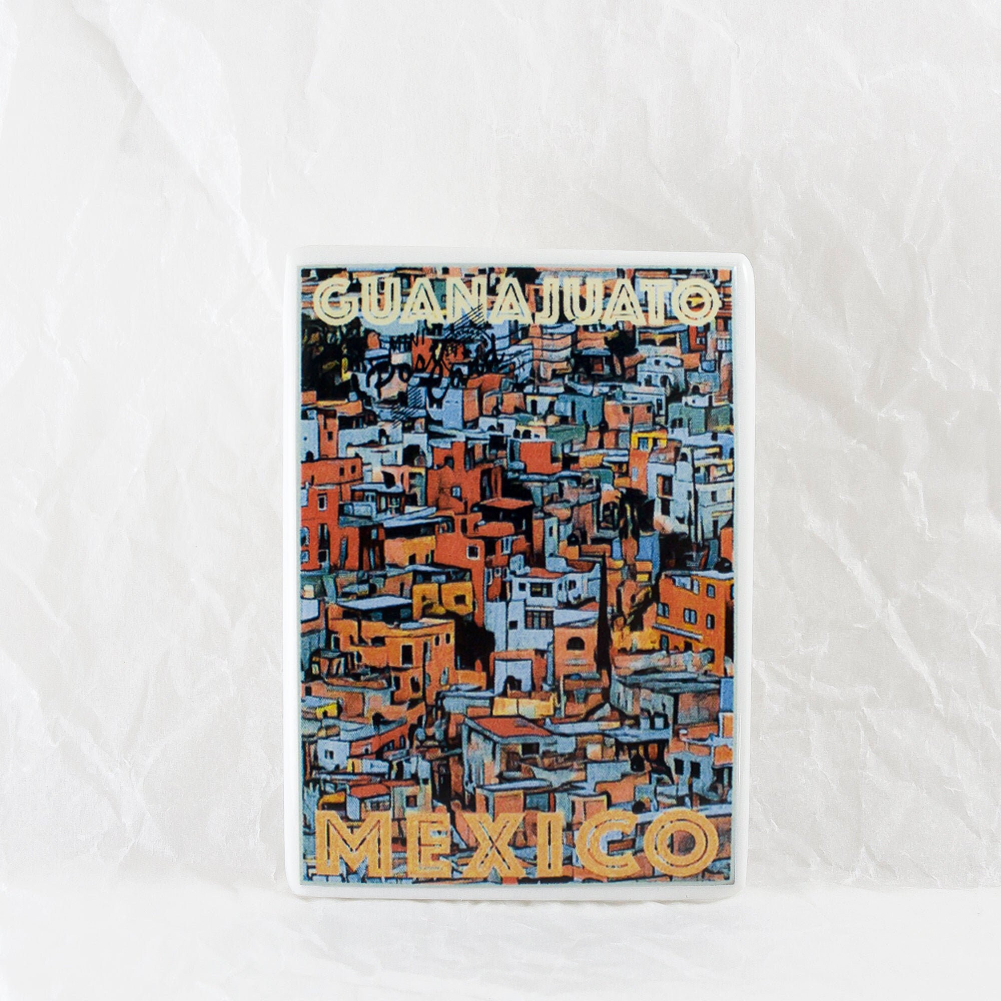 Mexiko Reisesouvenirs | Mexiko-Stadt Kühlschrankmagnete | Vintage Souvenir handgefertigt Italien | Mexiko Sammel-Kühlschrankmagnet