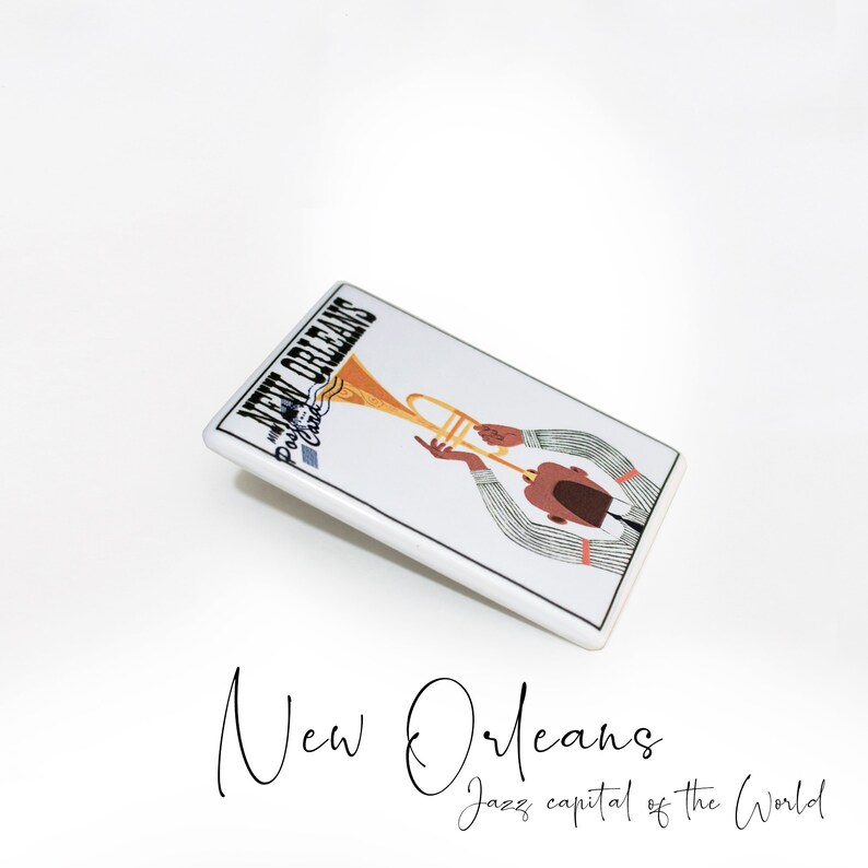 New Orleans Vintage Travel Poster Fridge of New Orleans