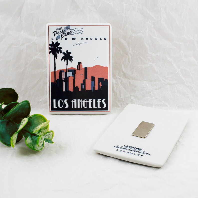 Los Angeles Calamita Souvenir California City of Etsy