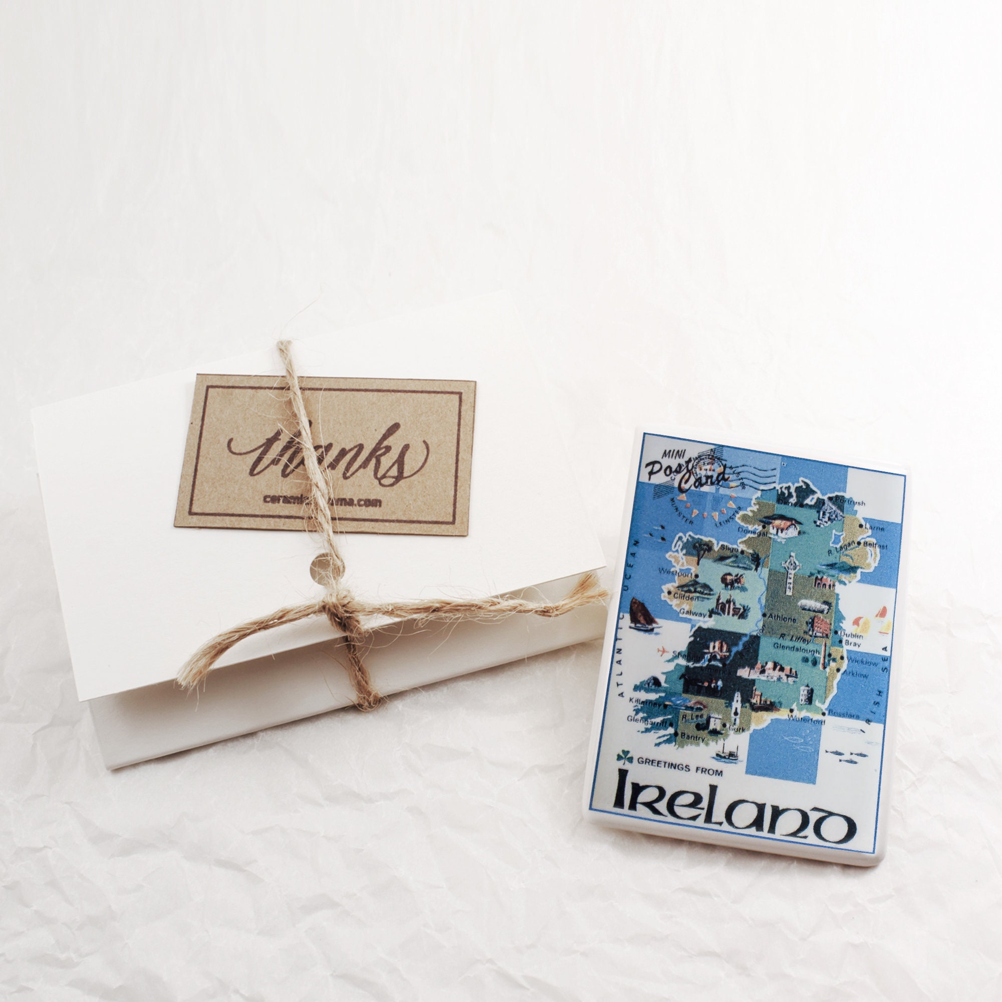 Ireland Map Refrigerator Irish Souvenir Kitchen, Office