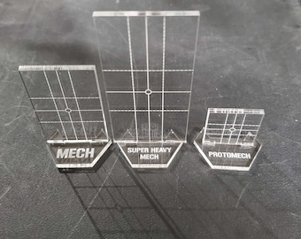 Alpha Strike Practical Line of Sight markers