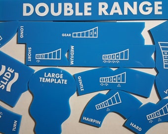 Gaslands Acrylic Templates
