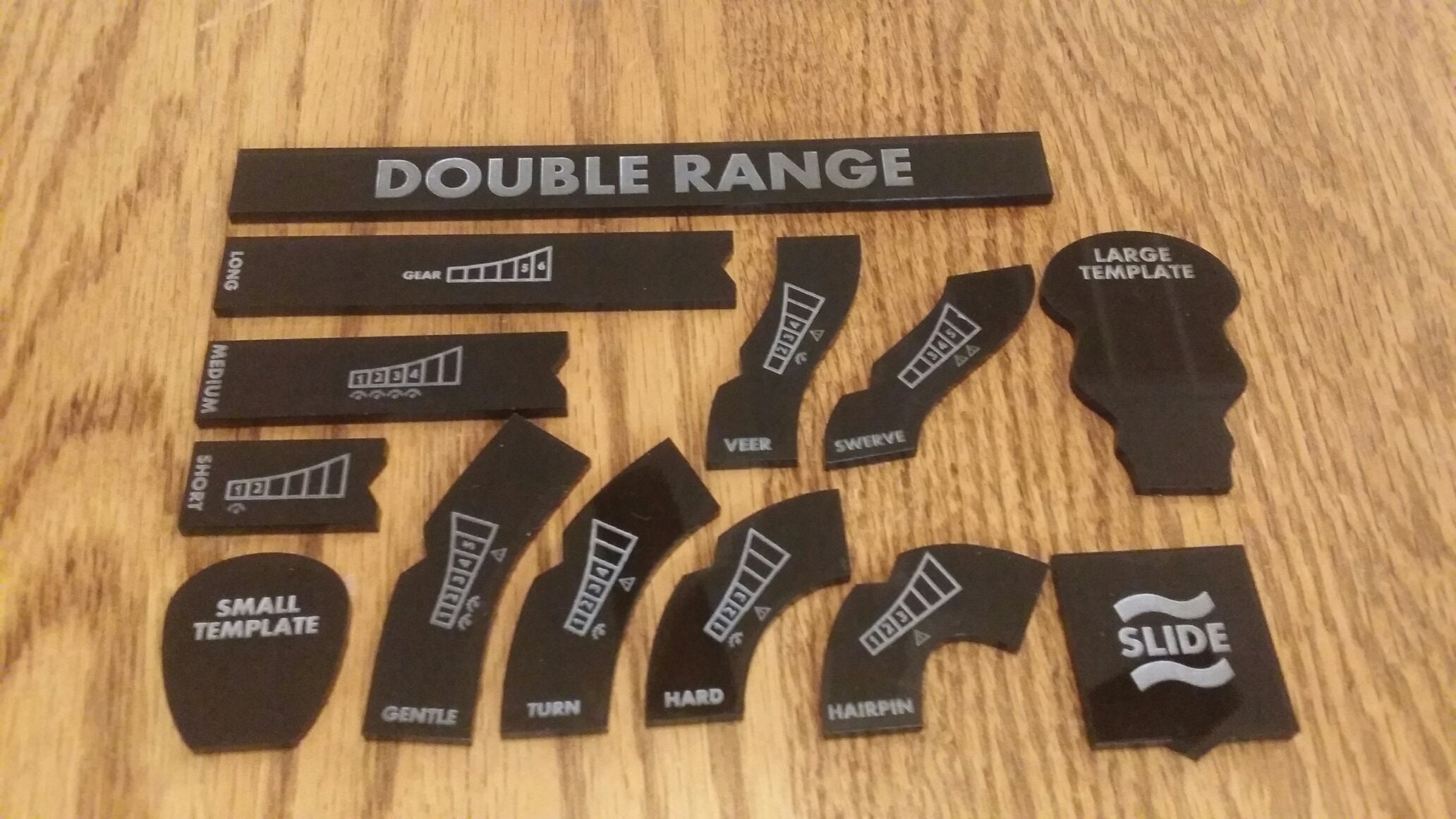 マイクロスケールアクリルガスランドテンプレート - Etsy 日本