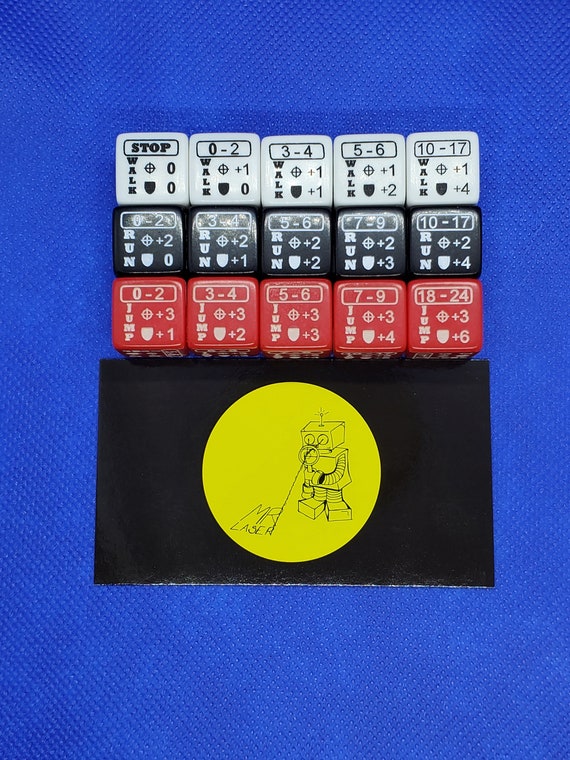 Battletech Dice With Text Etsy