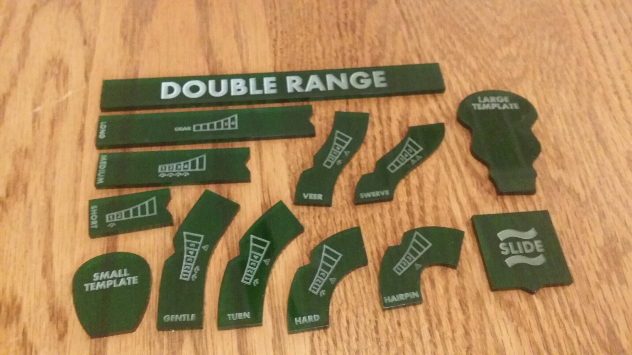 マイクロスケールアクリルガスランドテンプレート - Etsy 日本