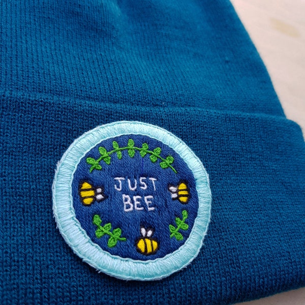 Just Bee Sew-On Patch Handmade Embroidery