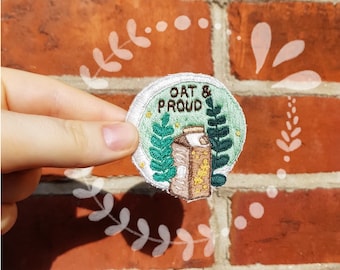 Oat & Proud Sew-on Patch