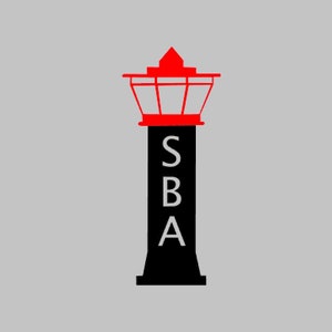 FAA Control Tower Hand Assembled Multi-colored VIP Vinyl Decal Custom Identifier included!! Window Sticker