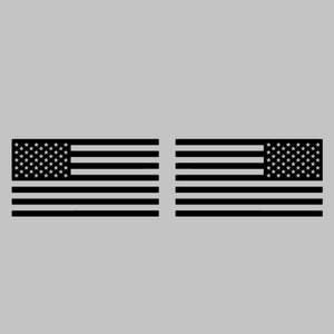 Taktische amerikanische Flagge Militärsoldaten Helden Silhouette Vinyl Aufkleber Fensteraufkleber