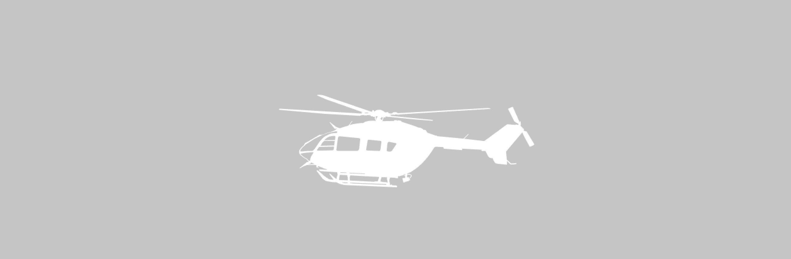 EC145 Helicopter Silhouette Vinyl Decal One Color ANY COLOR Etsy