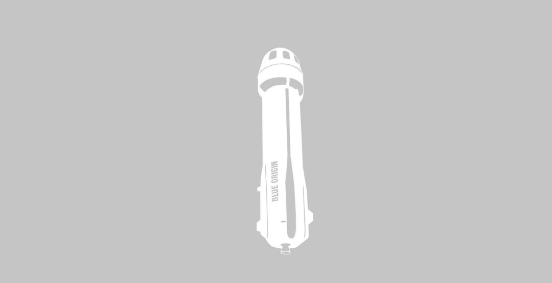 Blue Origin Sticker Blue Origin Spacecraft Silhouette Vinyl Decal One Color ANY COLOR ...