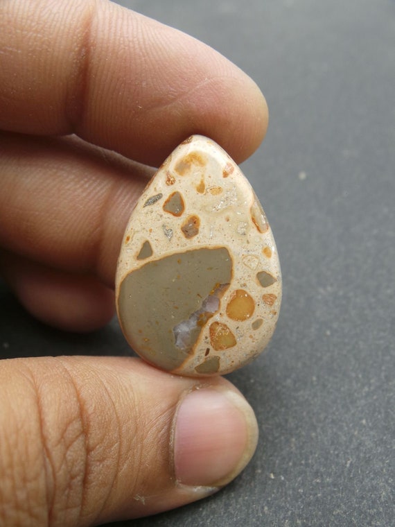 Popy Jasper Cabochon Pear Shape Popy Jasper Loose Gemstone Popy Jasper Gemstone Popy Jasper Jewelry Aaa Quality 33x23x5 5 Mm Pcs Jc 577