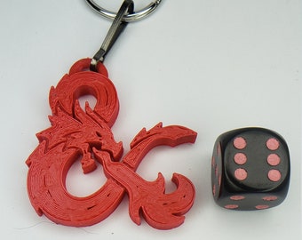 Dungeons and Dragons Keychain