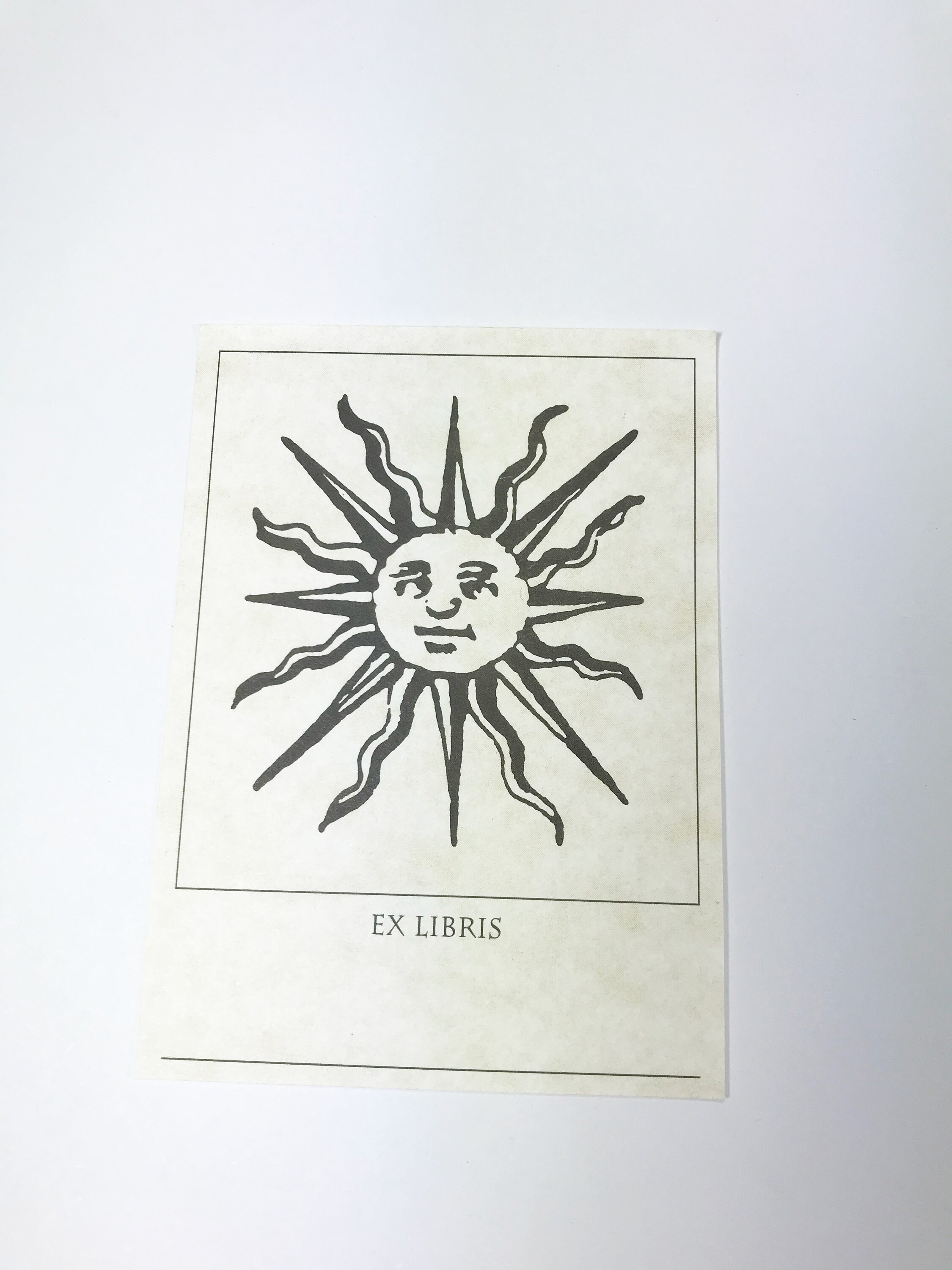 5 Vtg Bookplates Gummed Bookplate Assorted Vintage Ex Etsy