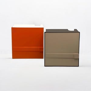 Plastväggskåp från 1970-talet av Flair Geometric Modular Storage