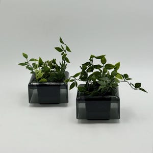 70s Space Age Planters: Anna Mazzucchelli Italian Design - Original Boxes