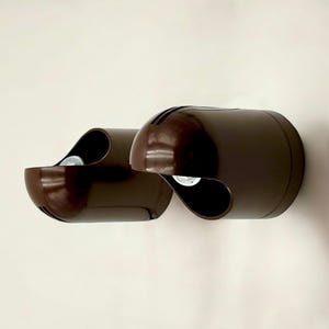 Space Age &#39;Aurora&#39; Lamps: 1970s Italian Design - Siberin Caronno Pair