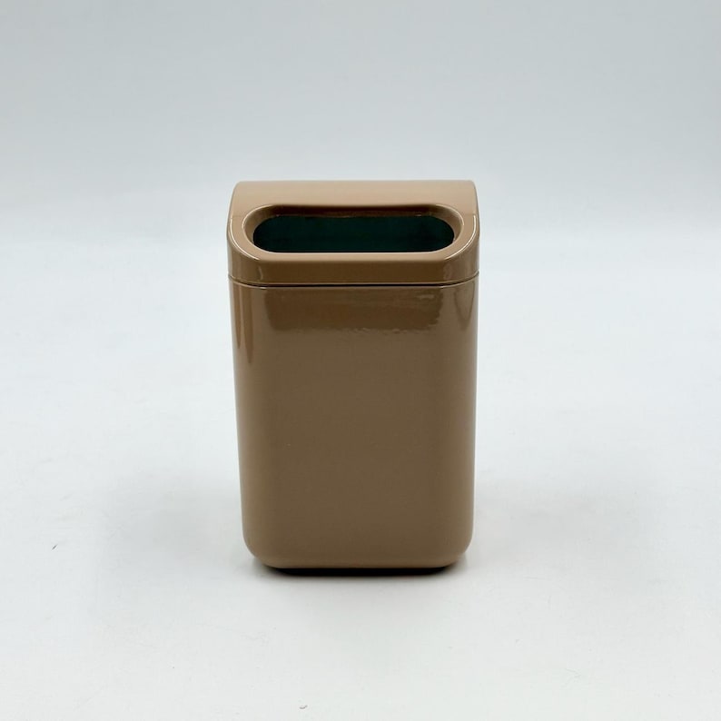 Vintage 1970s Gedy Bathroom Set Taupe ABS by Makio Hasuike Italian Design image 13