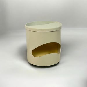 Iconische ROBO van Joe Colombo - Barwagen met opbergvakken - Italiaans plastic meubilair MCM 70s - Serveerwagen Space Age