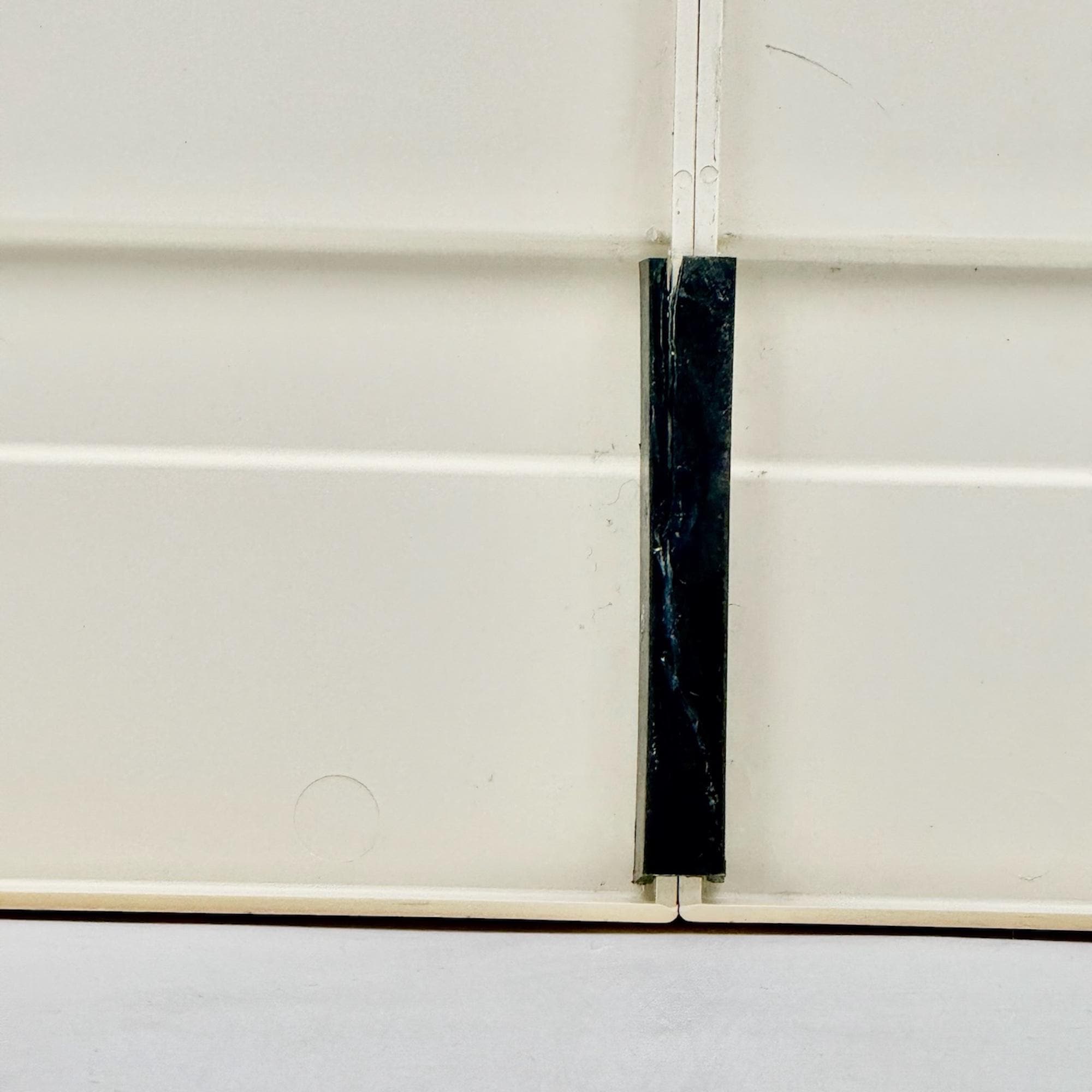 Kartell Wall Mirror Anna Castelli Ferrieri 1960s Square Plastic