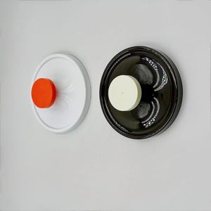 Vintage 60s Wall Hooks by Salc Cantu in Glossy Plastic with Vibrant Colors - Perfect for Stylish Wall Organising and House Decor